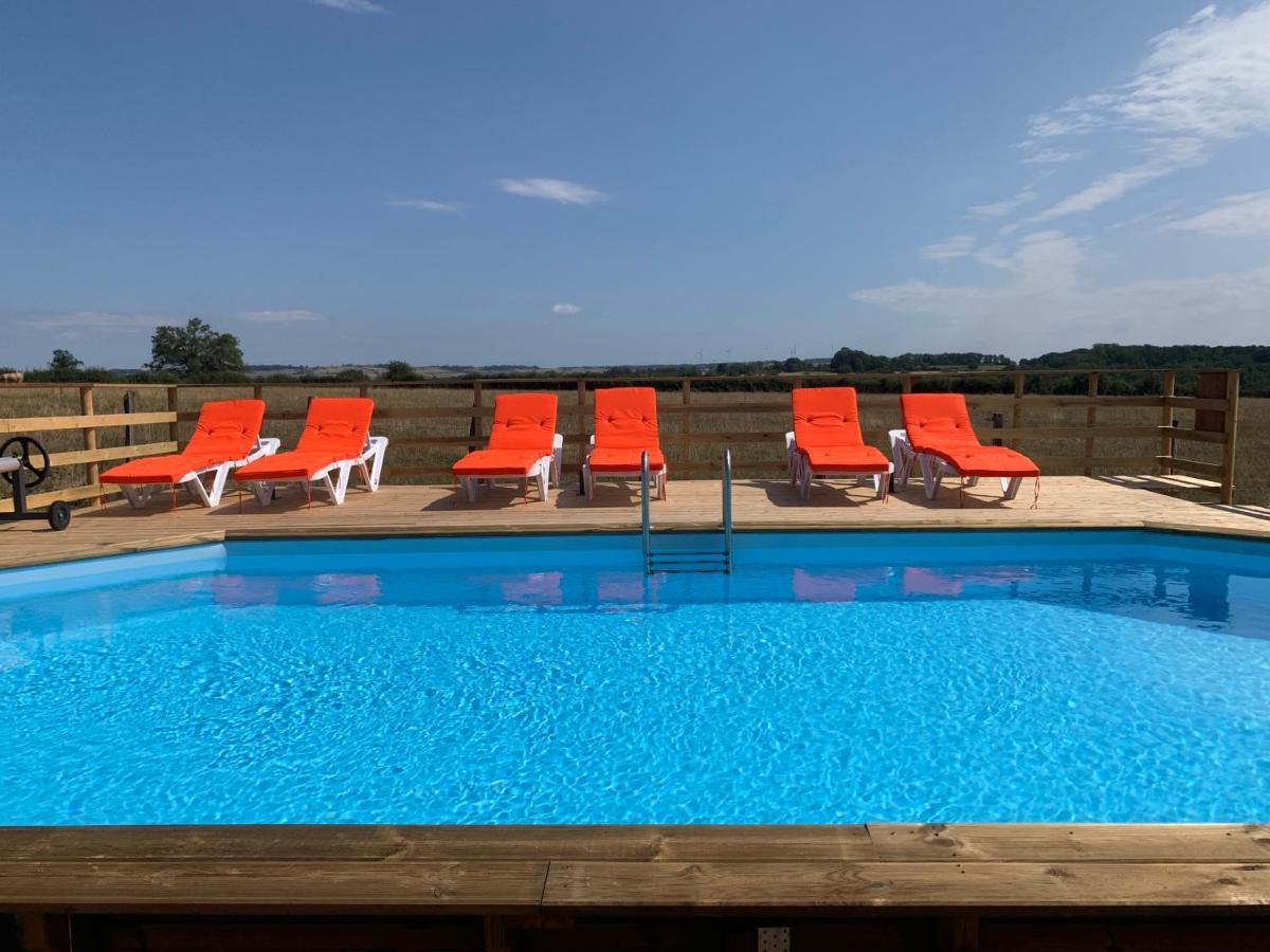 Le Chene D'Or Bed & Breakfast Marcheseuil Bagian luar foto